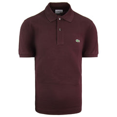 Lacoste Classic Fit Mens Burgundy Polo Shirt