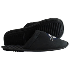 Lambretta Lazy Mens Charcoal Grey Slippers