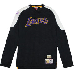 Mitchell & Ness LA Lakers Mens Black Sweater