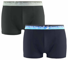 Beverly Hills Polo Club Mens 2-Pack Trunks