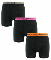 Beverly Hills Polo Club Mens 3-Pack Boxer Shorts