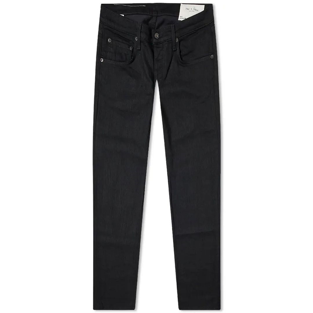 Rag & Bone Fit 1 Skinny Mens Black Jeans