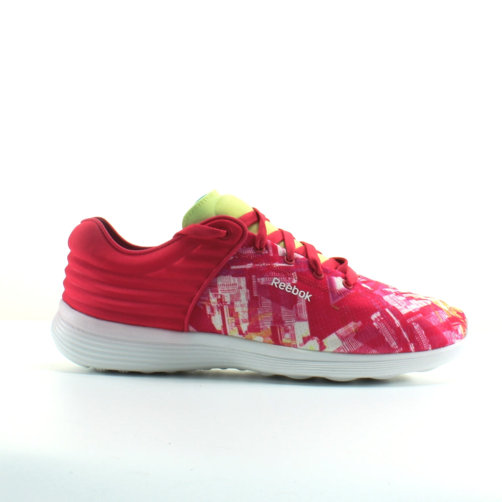 Reebok Skyscape Fuse Pink Textile Womens Lace Up Trainers M47905