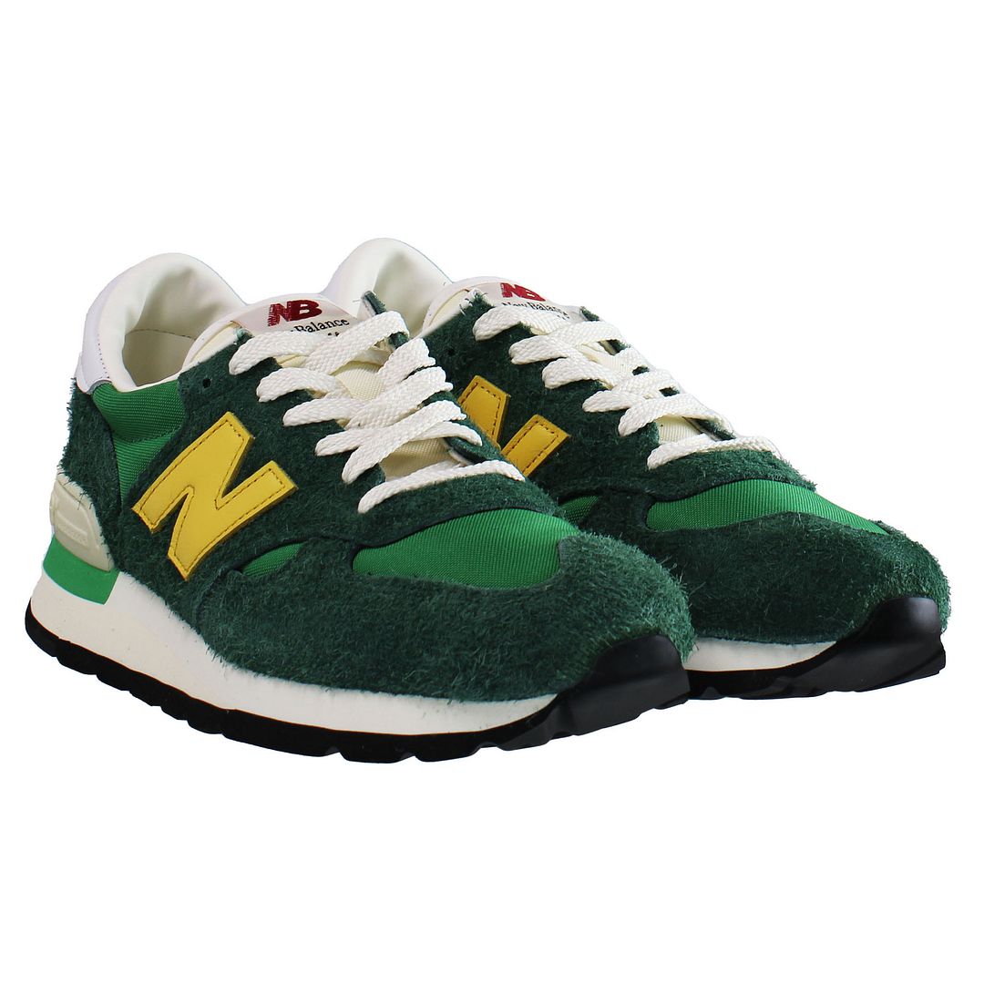 New Balance 990V1 Mens Green Trainers