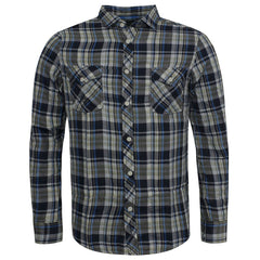 Ben Sherman Slim Fit Mens Navy Shirt