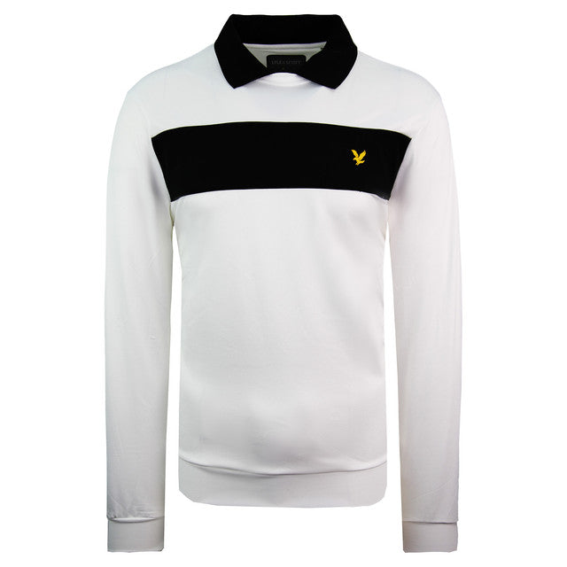 Lyle & Scott Ventech Golf Mens White Top