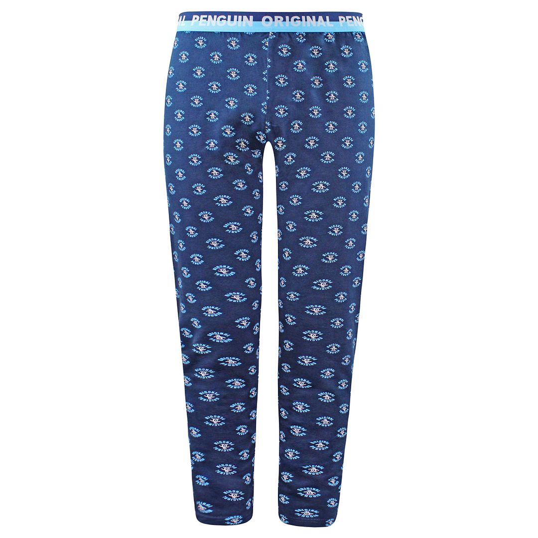 Original Penguin Lounge Jersey Mens Navy Pyjamas Bottoms