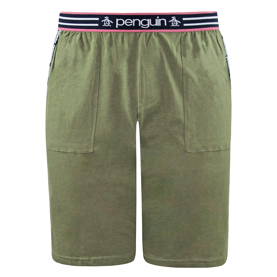 Original Penguin Lounge Mens Khaki Shorts