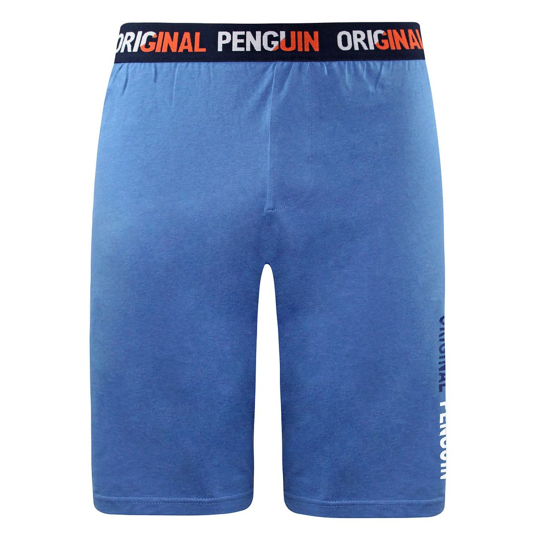 Original Penguin Lounge Mens Blue Shorts