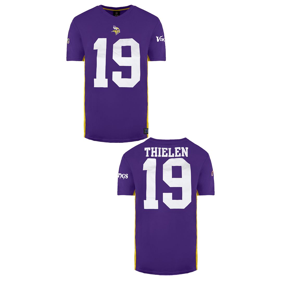 Fanatics NFL Minnesota Vikings 19 Adam Thielen T-Shirt