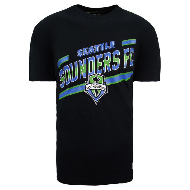 Mitchell & Ness Seattle Sounders Mens Black T-Shirt