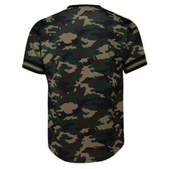 Mitchell & Ness NBA Golden State Warrior Camo Mesh Mens T-Shirt