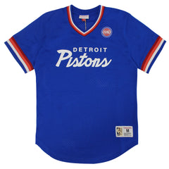 Mitchell & Ness Detroit Pistons Special Script Mesh Mens T-Shirt