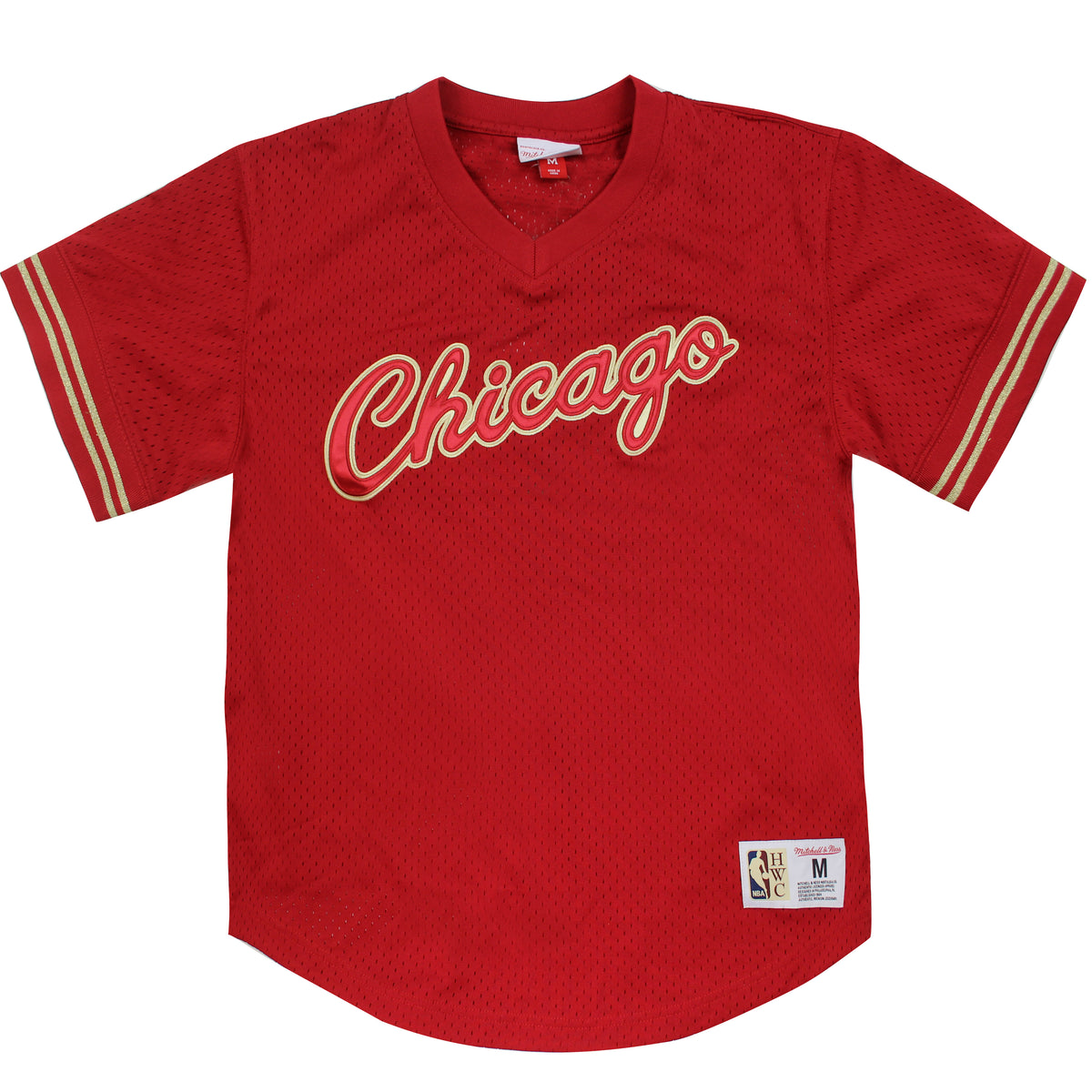 Mitchell & Ness Chicago Bulls NBA Champion Game Mesh Mens Top
