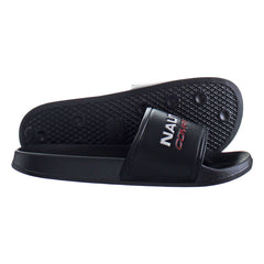 Nautica Grappo Mens Black Sliders