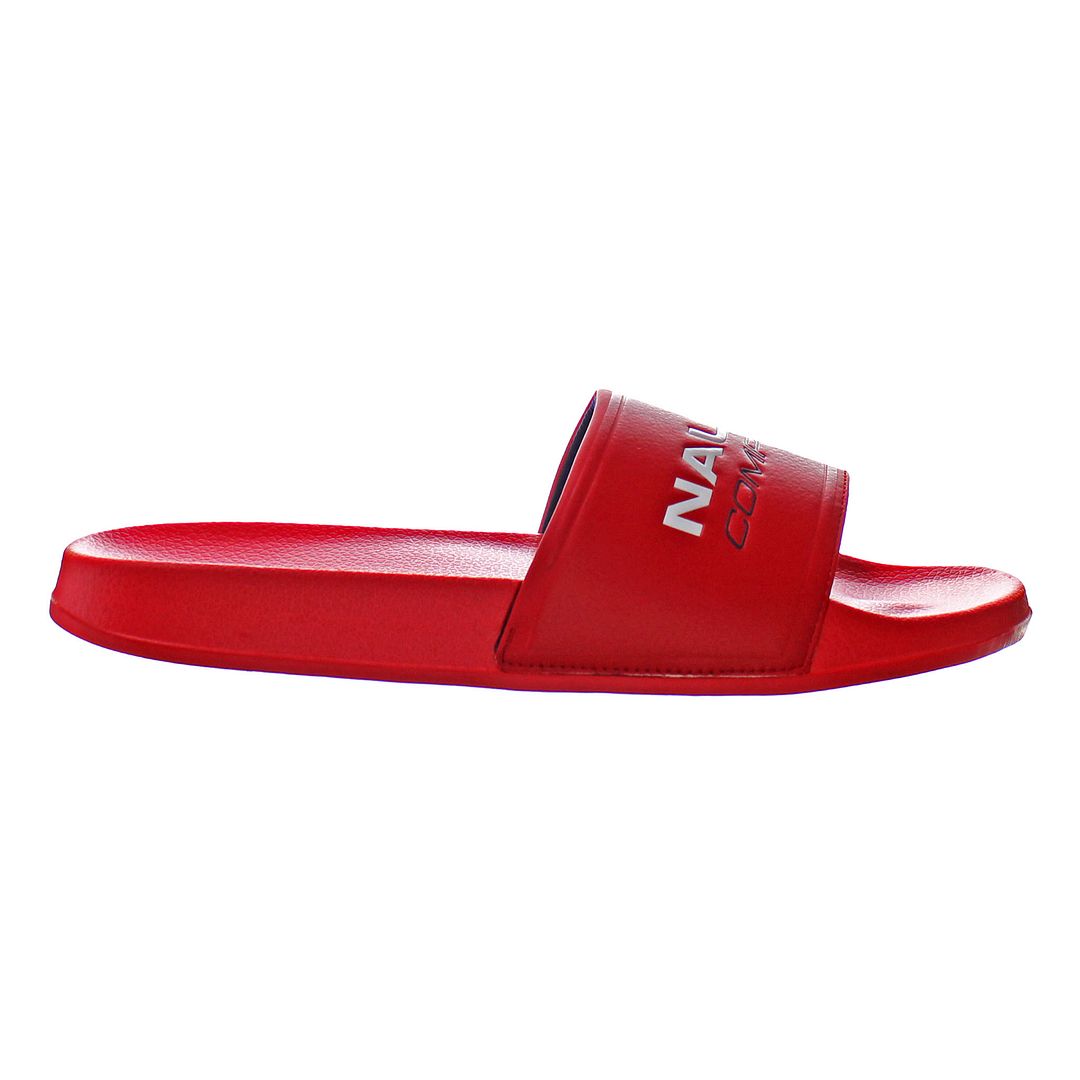 Nautica Grappo Mens Red Sliders