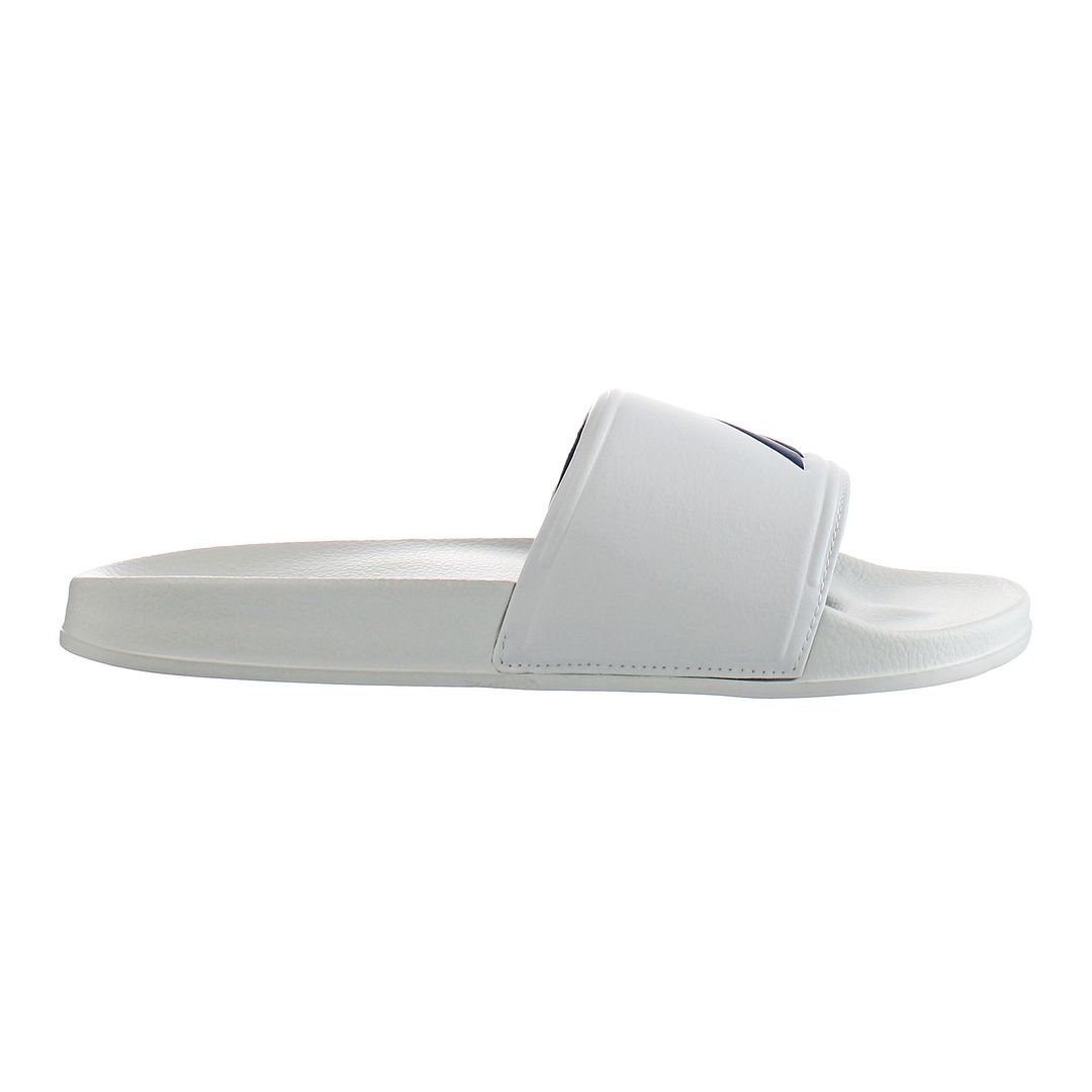 Nautica Habrour Mens White Sliders