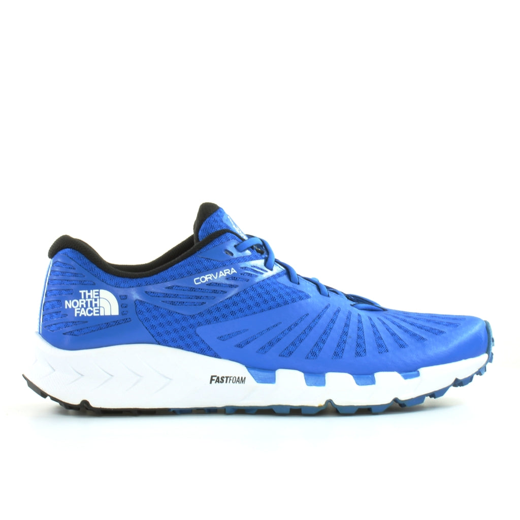 The North Face Corvara Blue Synthetic Mens Lace Up Trainers