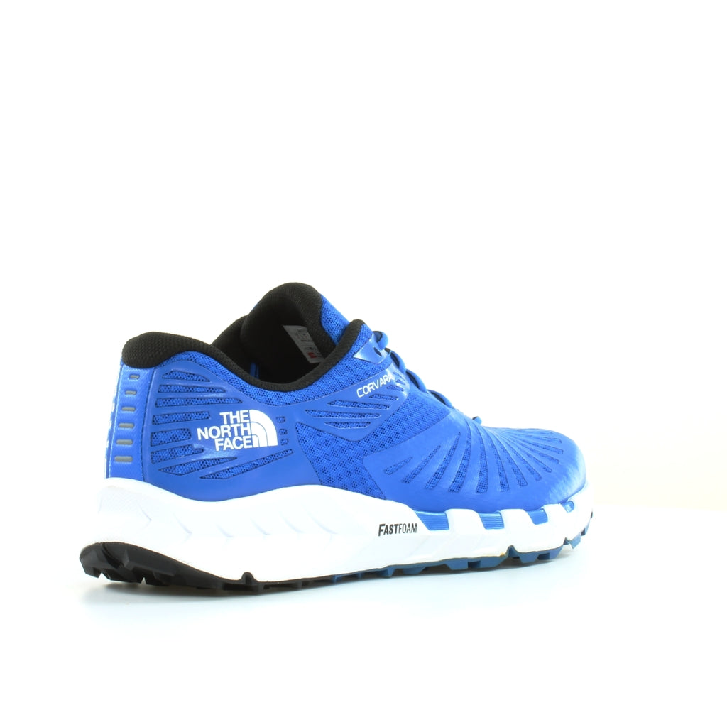 The North Face Corvara Blue Synthetic Mens Lace Up Trainers