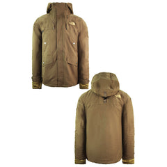 The North Face Gore-Tex Hike Insulated Mens Beige Triclimate Coat