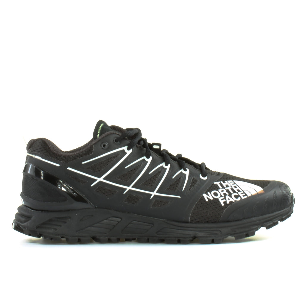 The North Face Ultra Endurance II Black White Synthetic Mens Lace Up Trainers