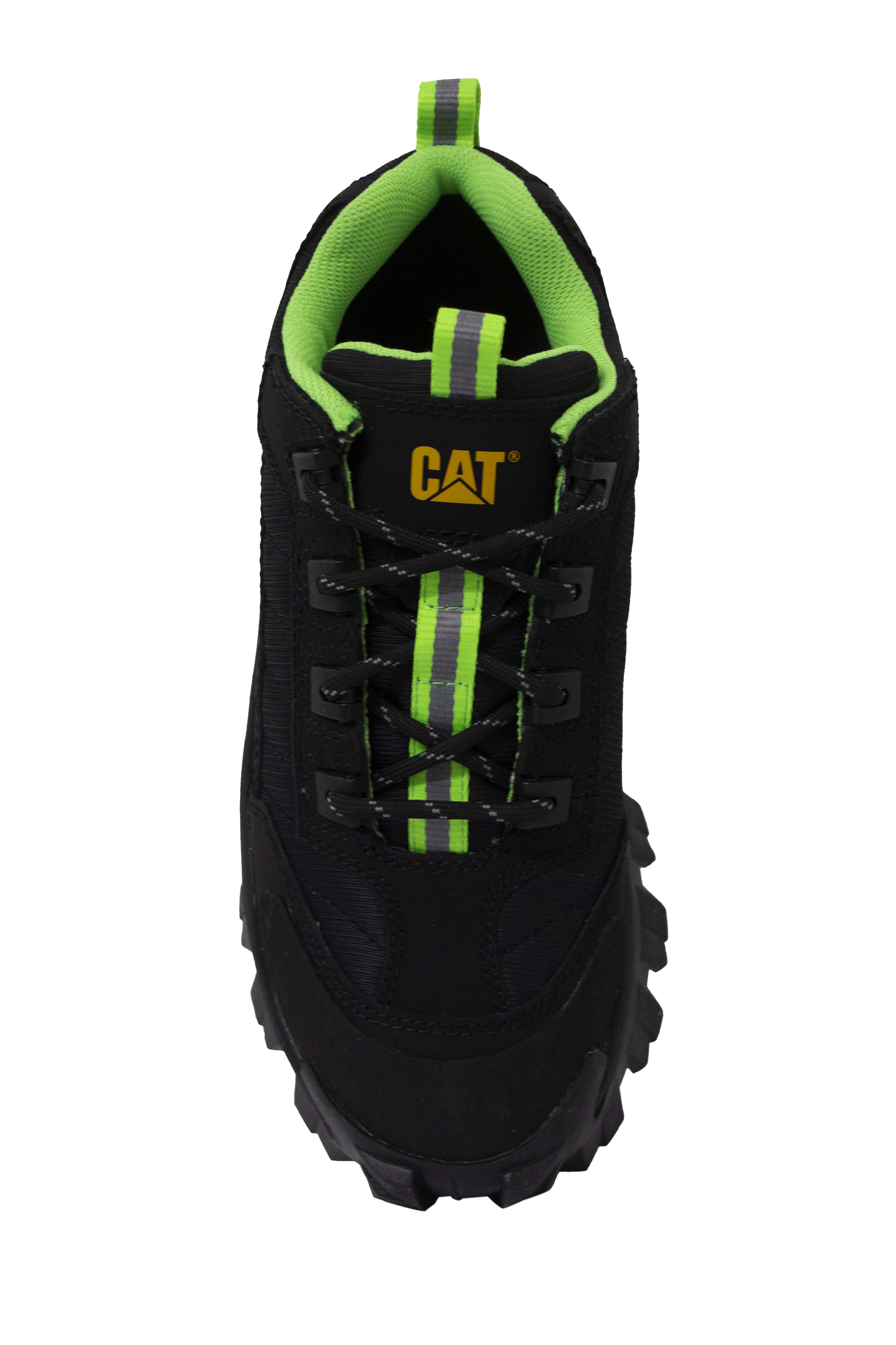 Caterpillar CAT Intruder Oxford Black Trainers - Mens