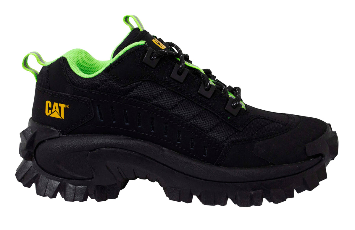 Caterpillar CAT Intruder Oxford Black Trainers - Mens