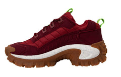 Caterpillar CAT Intruder Mens Red Trainers