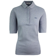 Lacoste Slim Fit Womens Light Grey Polo Shirt