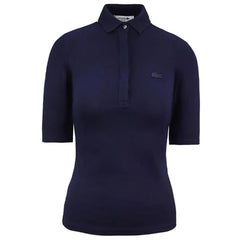 Lacoste Slim Womens Navy Polo Shirt