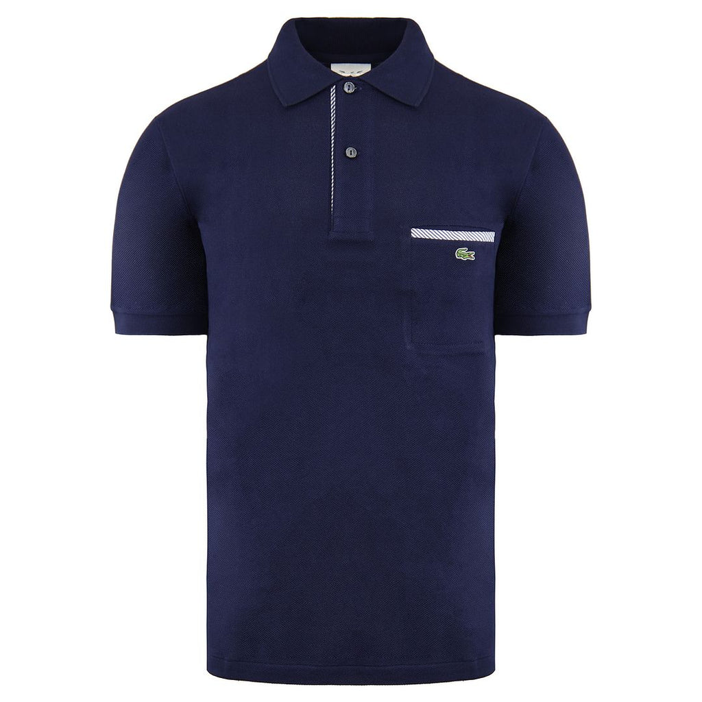 Lacoste Mens Navy Polo Shirt