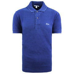 Lacoste Indigo Classic Fit Mens Blue Polo Shirt