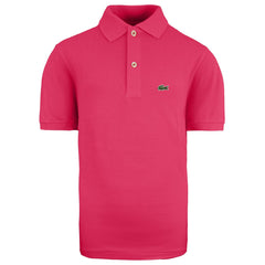 Lacoste Regular Fit Kids Pink Polo Shirt