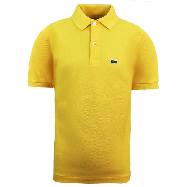 Lacoste Classic Kids Yellow Polo Shirt