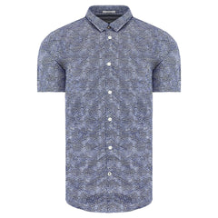 Pepe Jeans Steve Slim Fit Mens Blue Shirt