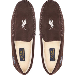 Ralph Lauren Declan Mens Brown Slippers