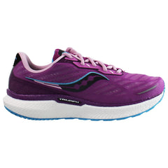 Saucony Triumph 19 Womens Purple Running Shoes