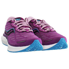 Saucony Triumph 19 Womens Purple Running Shoes