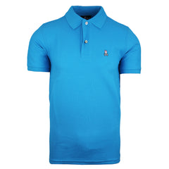 Psycho Bunny Mens Blue Polo Shirt