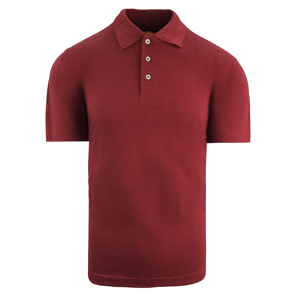 Dickies Mens Burgundy Polo Shirt