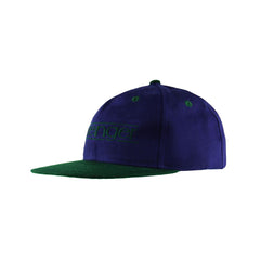 Slazenger Flat Brim Ajdustable Dark Purple Green Mens Cap SLAZ CAPS 02