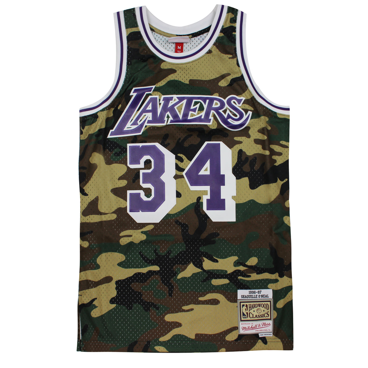 Mitchell & Ness LA Lakers Shaquille O'Neal 34 1996-97 Swingman Mens Jersey