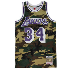 Mitchell & Ness LA Lakers Shaquille O'Neal 34 1996-97 Swingman Mens Jersey