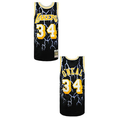 Mitchell & Ness LA Lakers Shaquile O'Neal Lightning Mens Vest