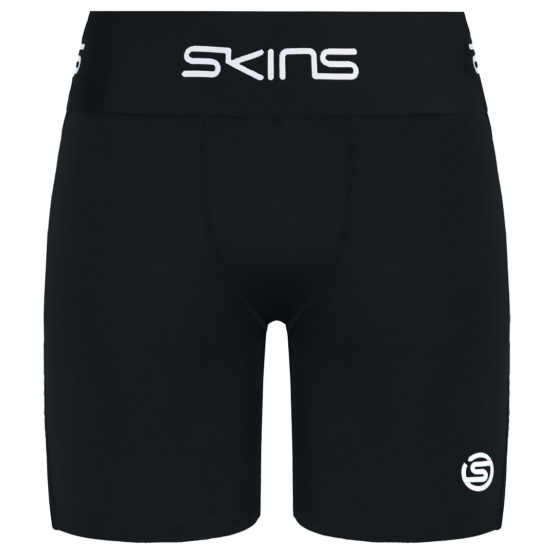 Skins Series-1 Mens Black Training Shorts