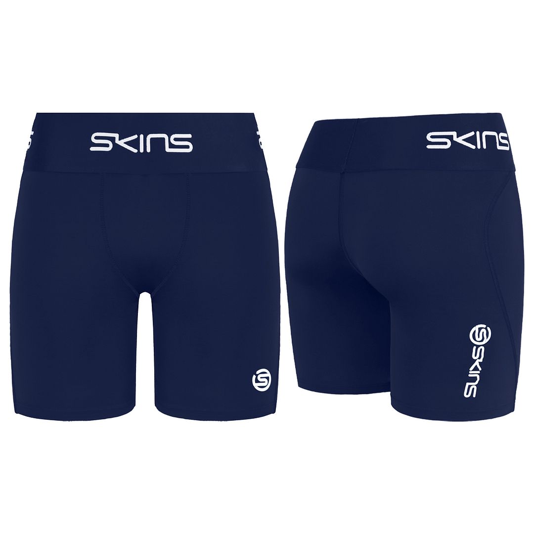 Skins Series-1 Mens Navy Tight Shorts