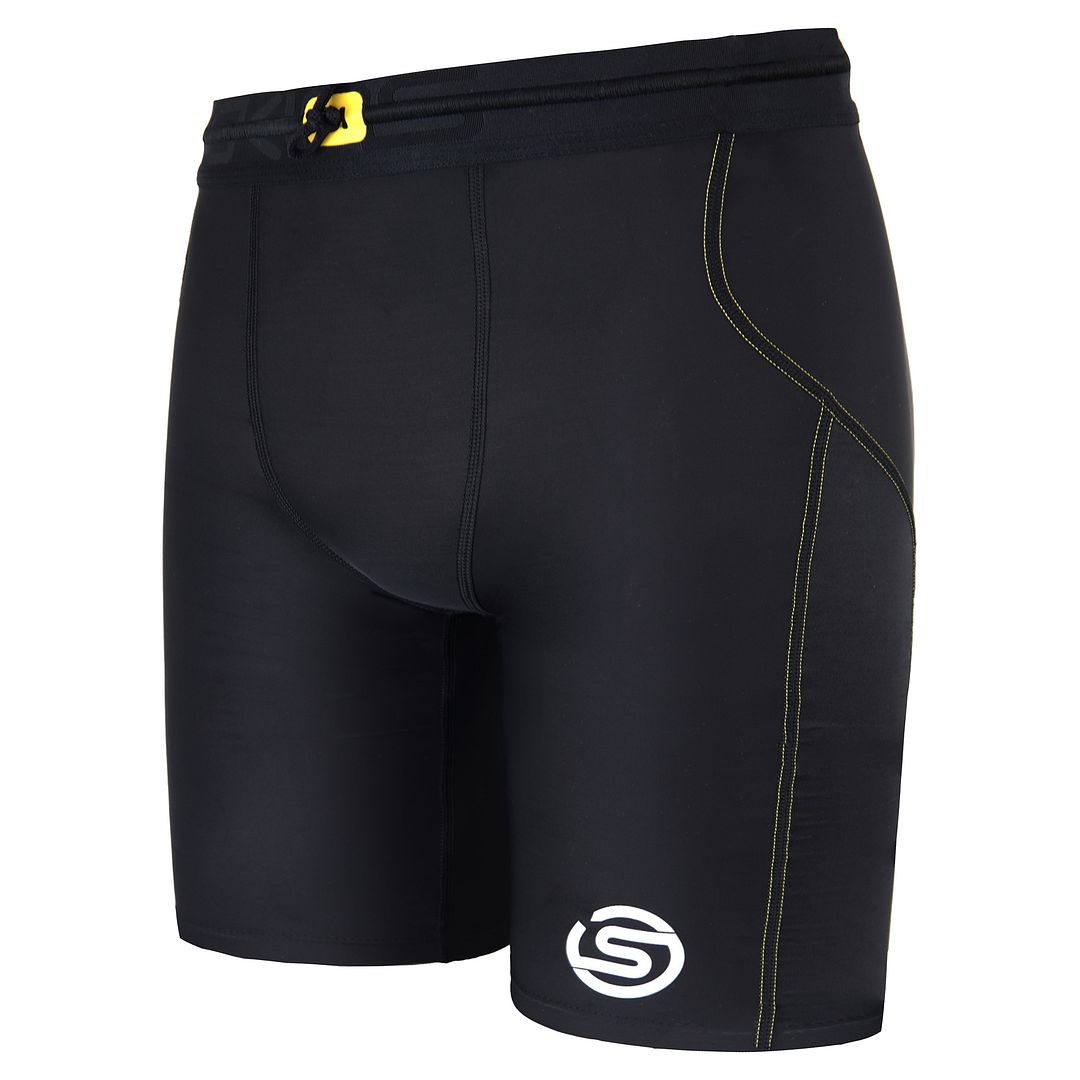 Skins Series-3 Mens Black Shorts