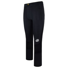 Skins Series-3 Stretch Waist Black Mens Leggings