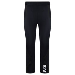 Skins Series-3 Stretch Waist Black Mens Leggings