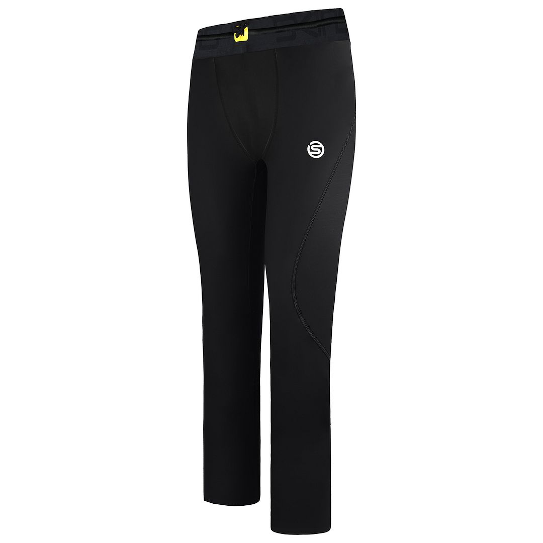 Skins Series-3 Mens Black Tight Leggings